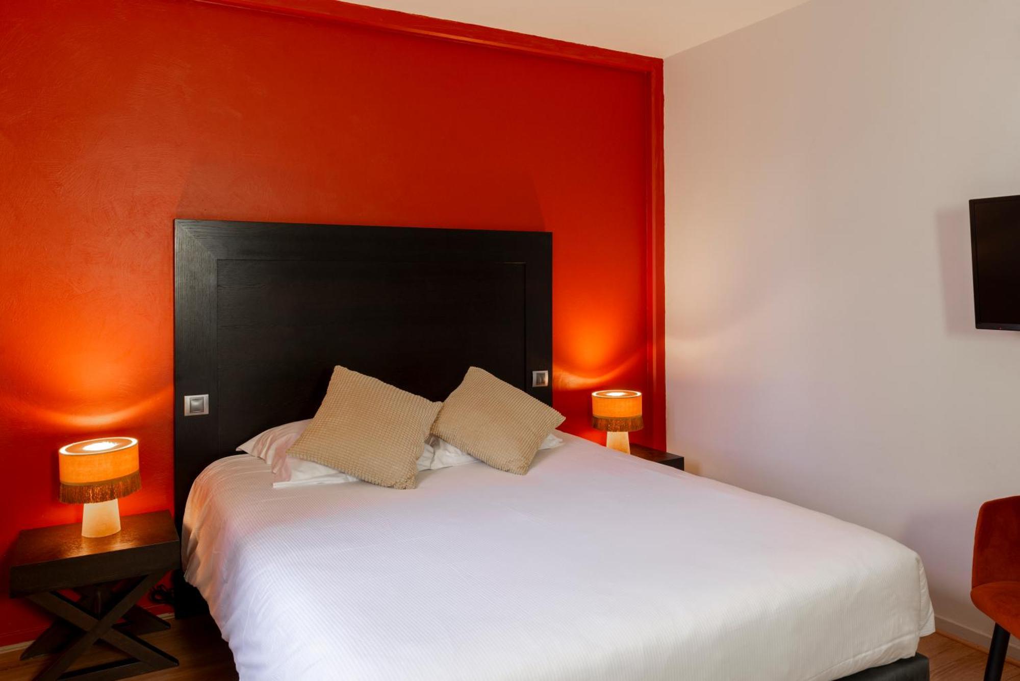 Logis Hotel-Restaurant Saint Romain Anse Zimmer foto